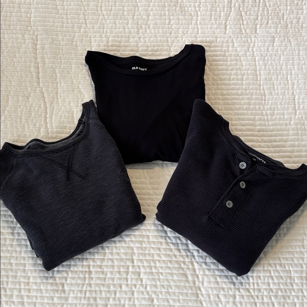 Mens long sleeve shirts - Lot of 3 - Large